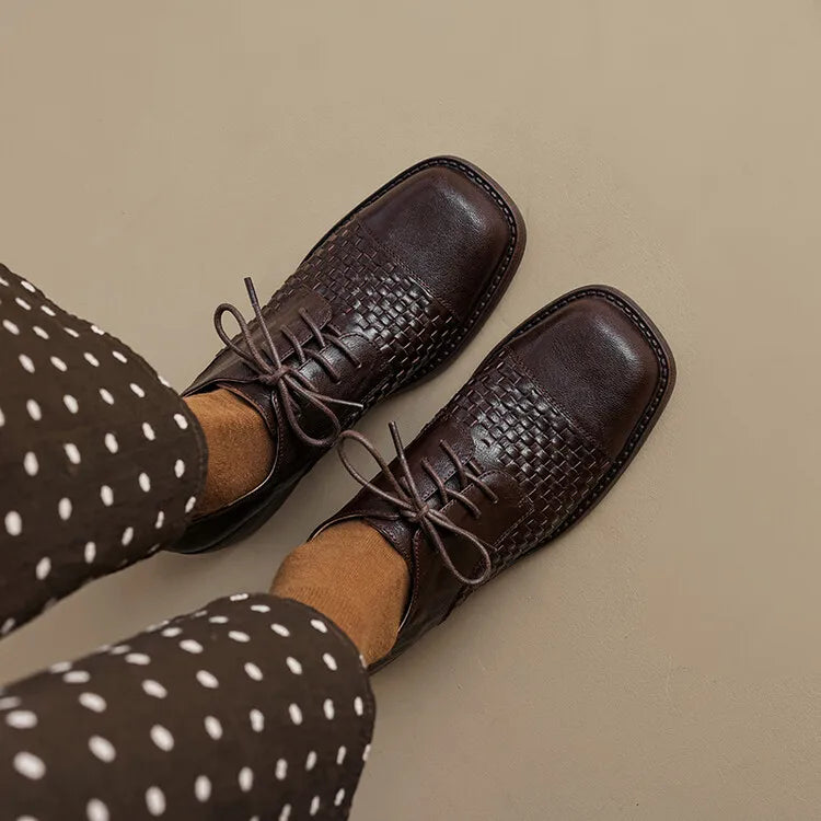 Cortile Leather Oxfords