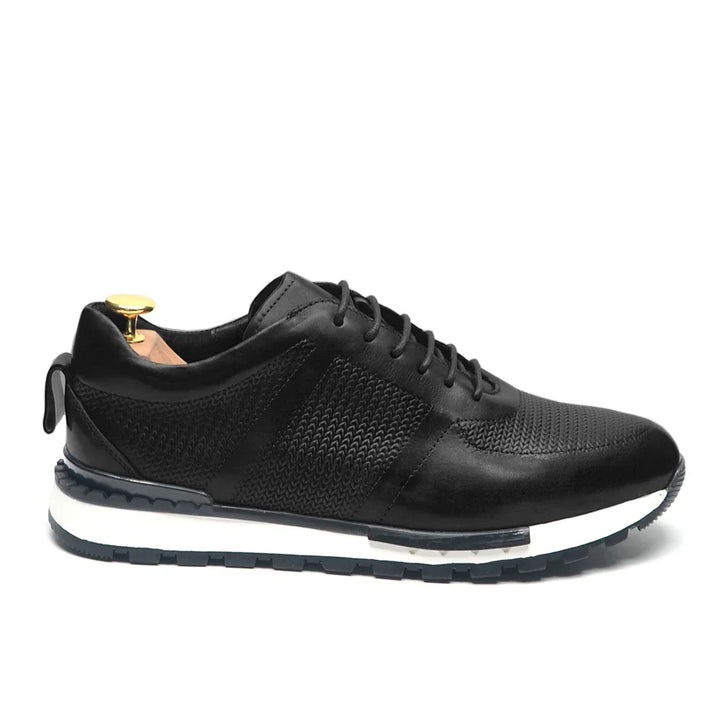 Firenze Woven Leather Sneakers