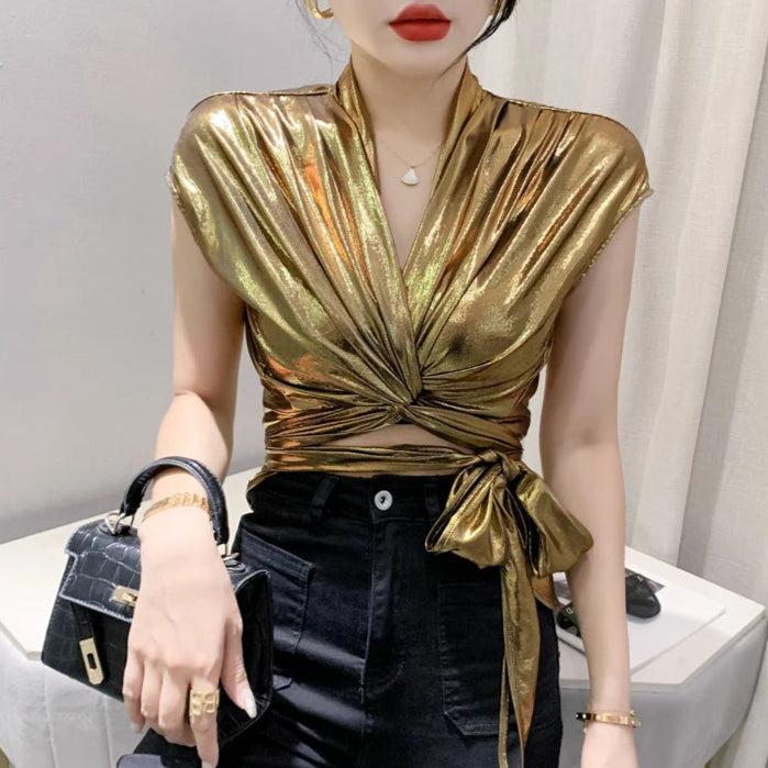 Liquid Drape Blouse