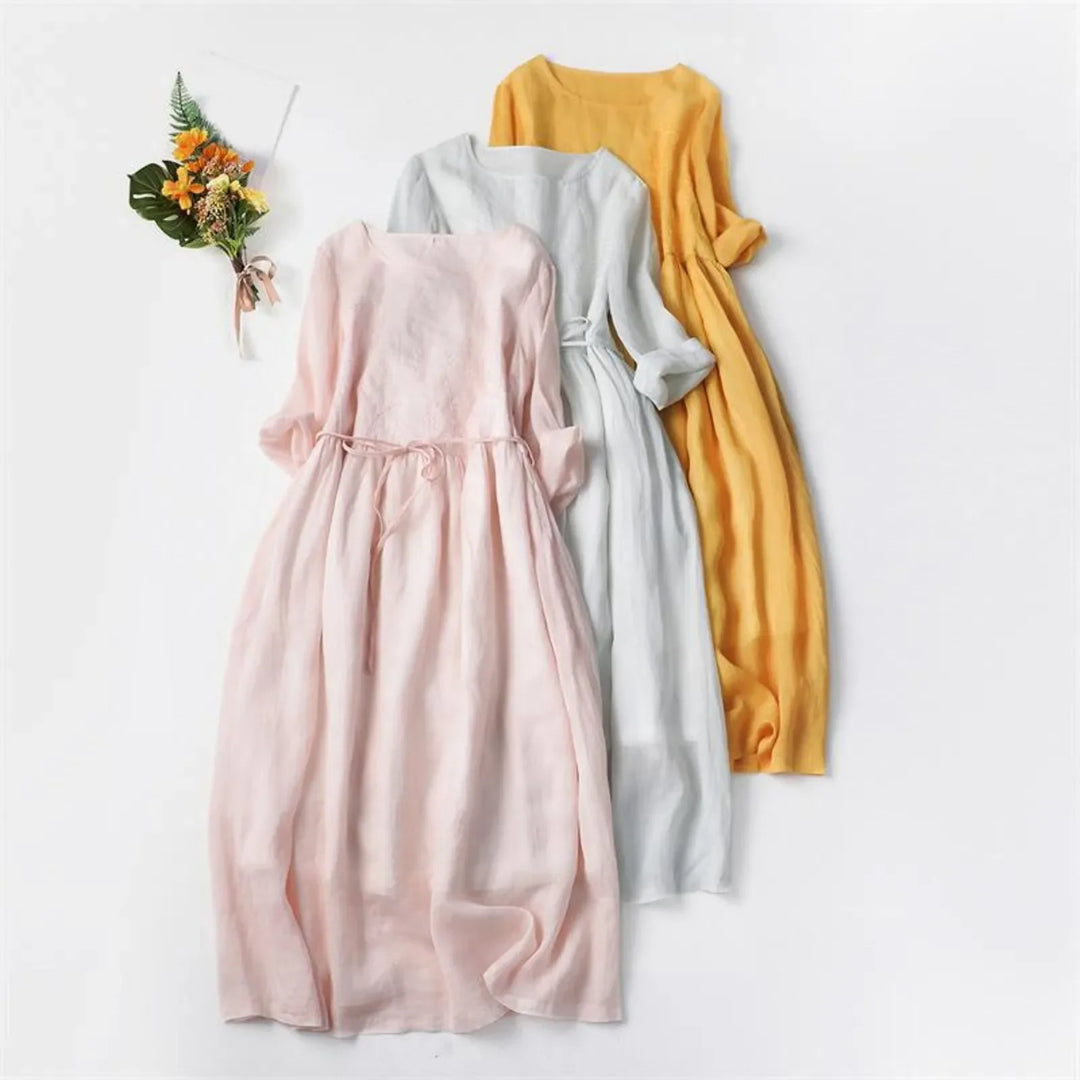 Heirloom Linen Dress