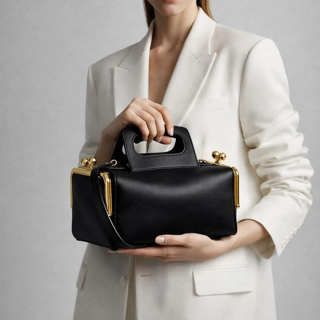 Halston Frame Handbag