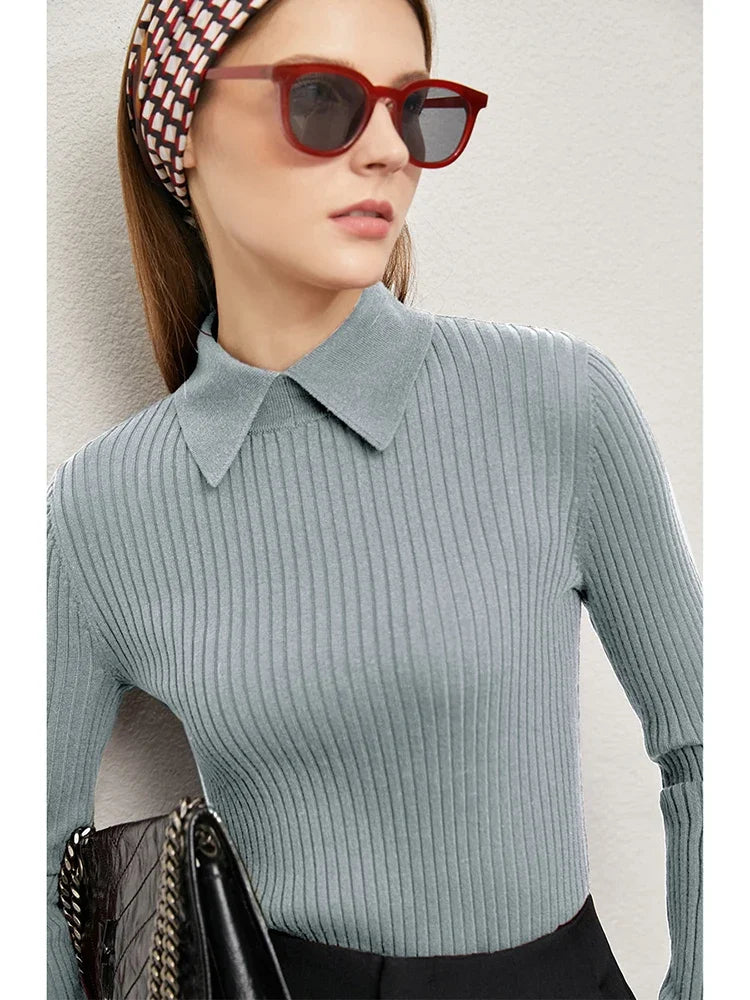 Blythe Ribbed Knit Polo