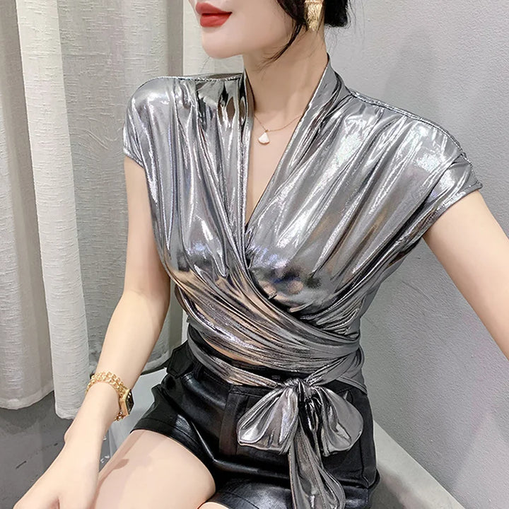 Liquid Drape Blouse
