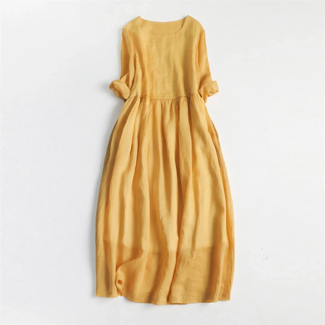 Heirloom Linen Dress