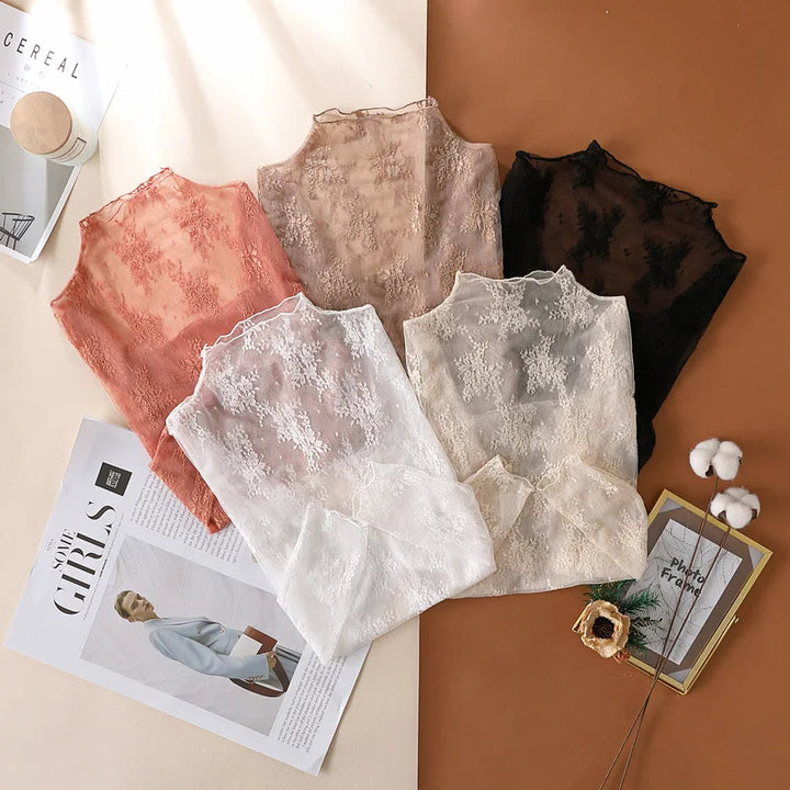 Vesper Sheer Lace Blouse
