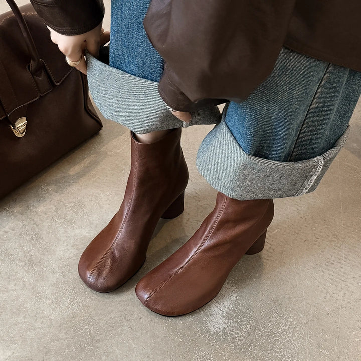 Foundation Heel Ankle Boots