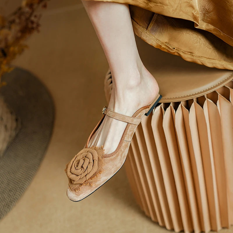 Rosabelle Leather Flats