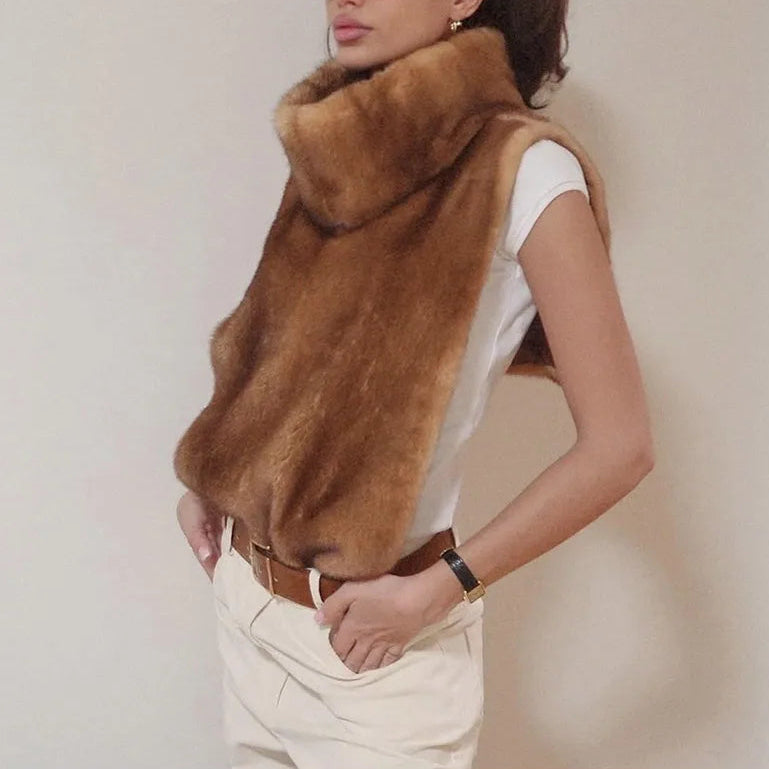 Solara Fur Vest