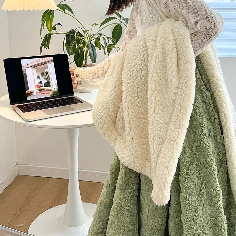 Marva Sherpa Blanket