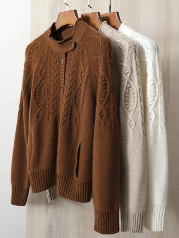 Emberfold 100% Cashmere Cardigan