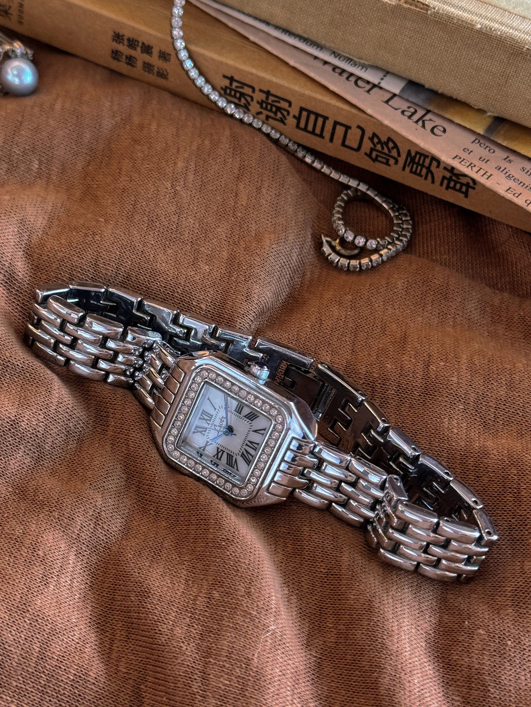 Lotus Square Watch