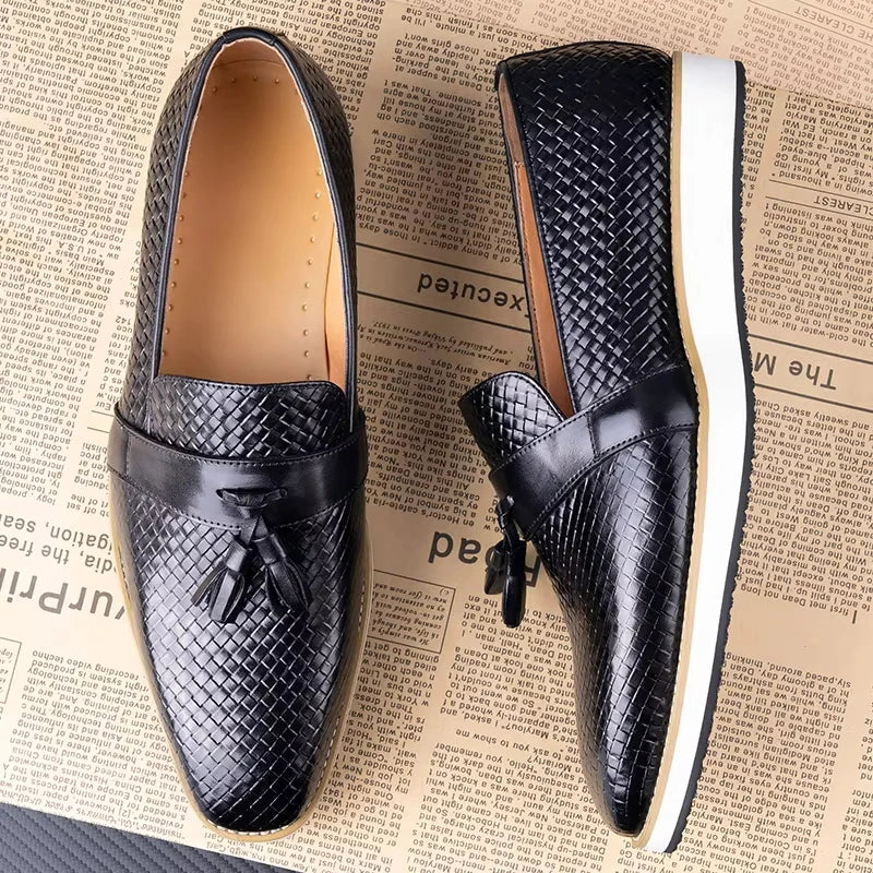 Cavalli Italian Leather Loafers