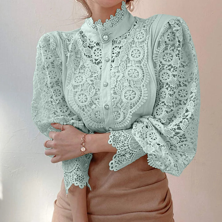 Colette Guipure Lace Blouse