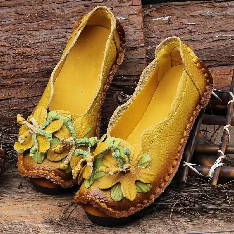 Botanika Leather Flats