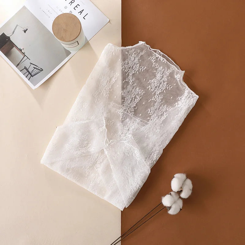 Vesper Sheer Lace Blouse