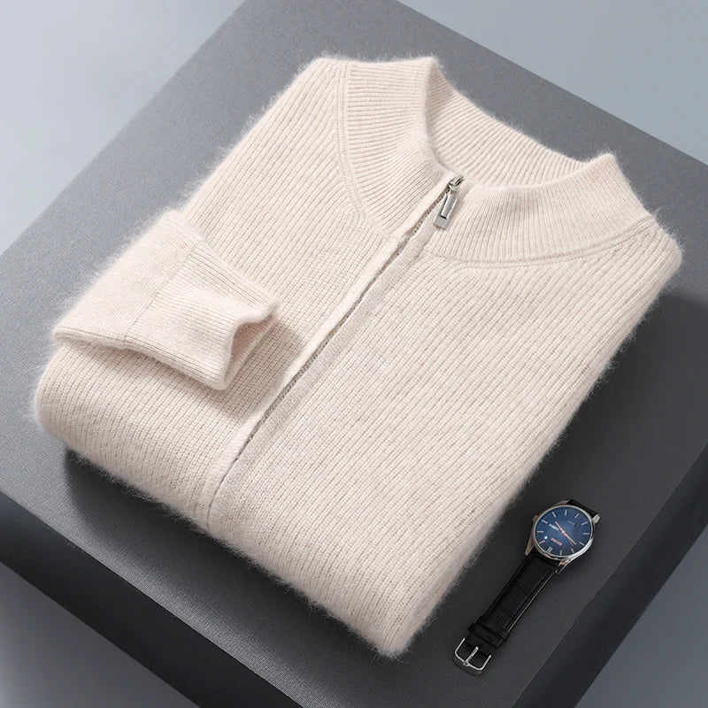 Carrick Cashmere Zip Up