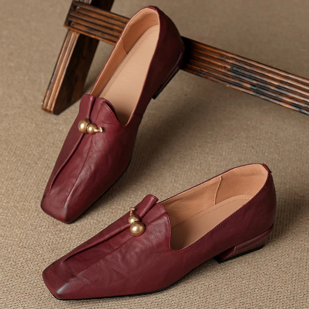 Orna Leather Loafers
