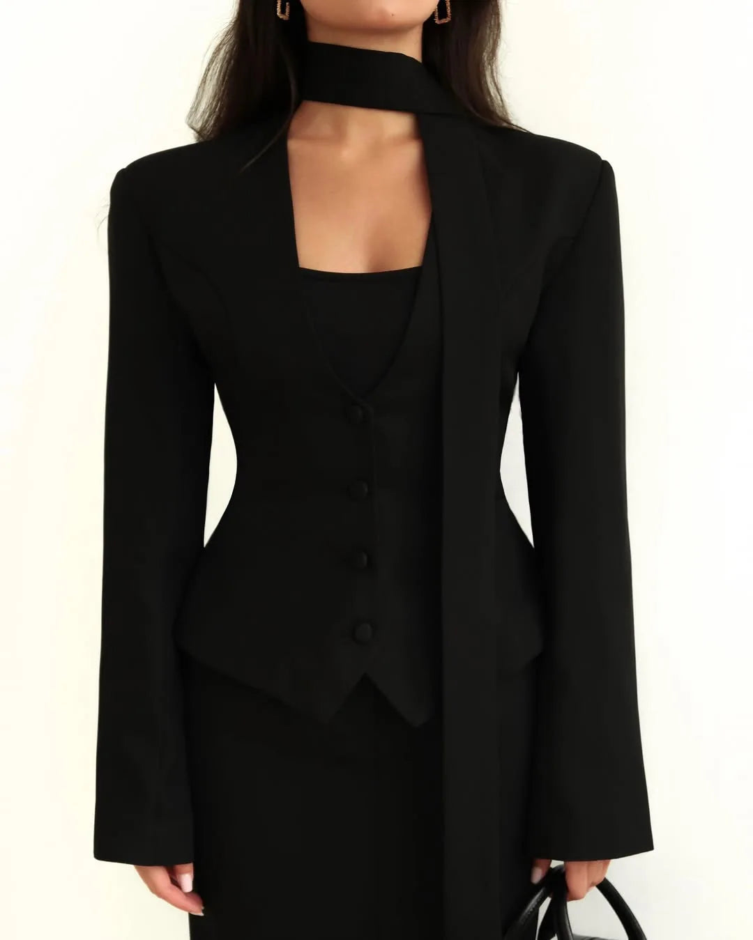 Valera Scarf Blazer