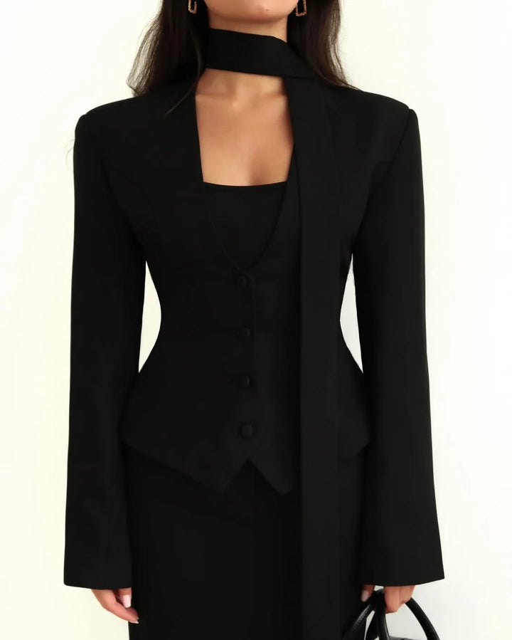 Valera Scarf Blazer