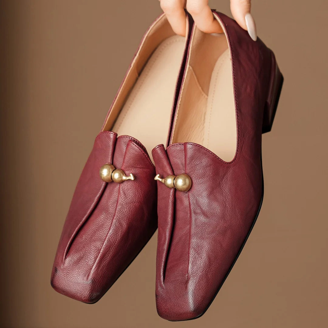 Orna Leather Loafers