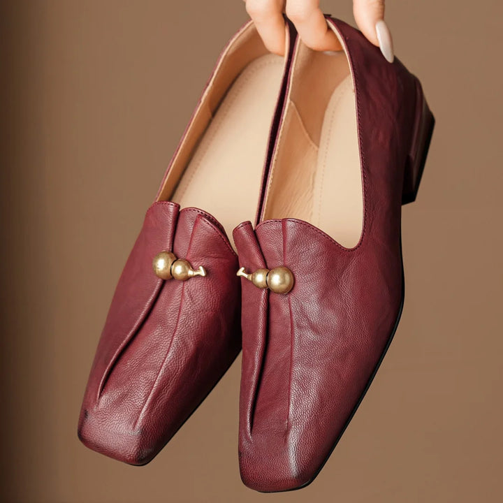 Orna Leather Loafers