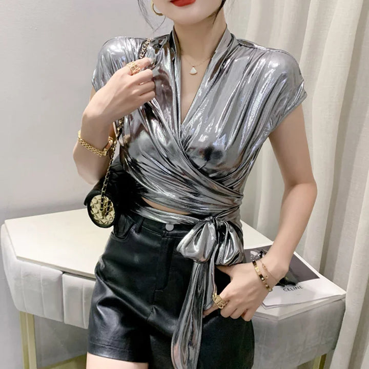 Liquid Drape Blouse
