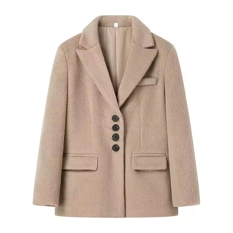 Allegra Fur Blazer