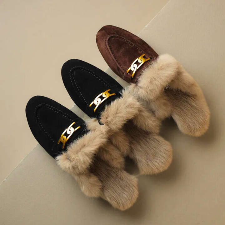 Ferra Suede Wool Mule