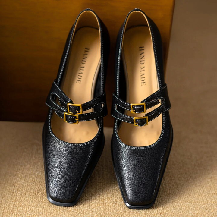Firenze Dual Buckle Shoes