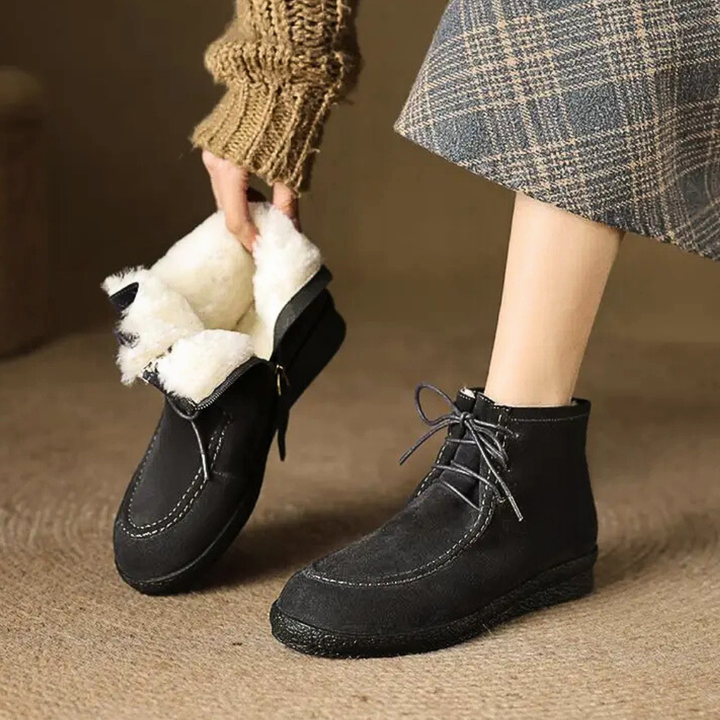 Dolcetta Suede Wool Boots