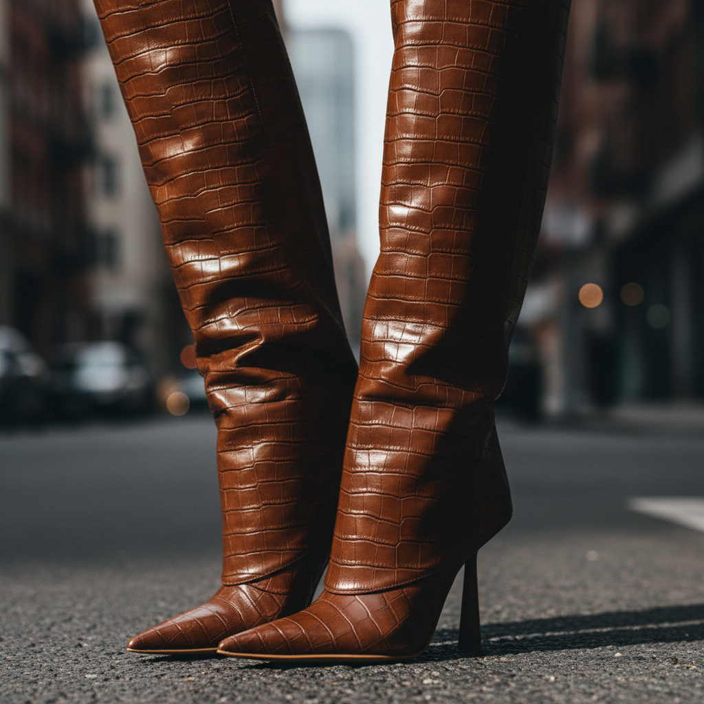 Vesper Croc Boots
