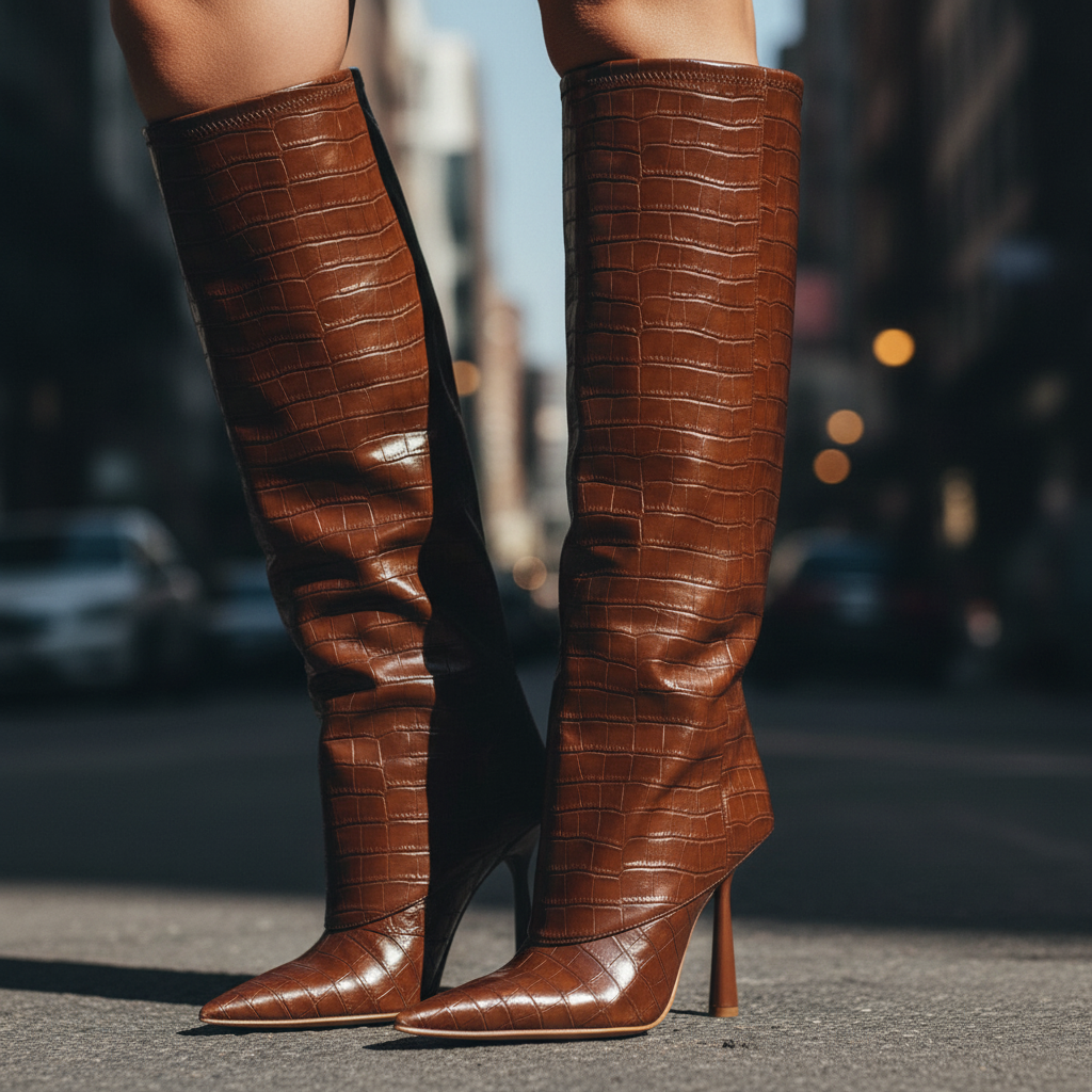 Vesper Croc Boots