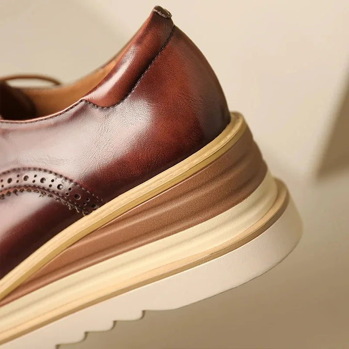 Brogano Platform Oxfords
