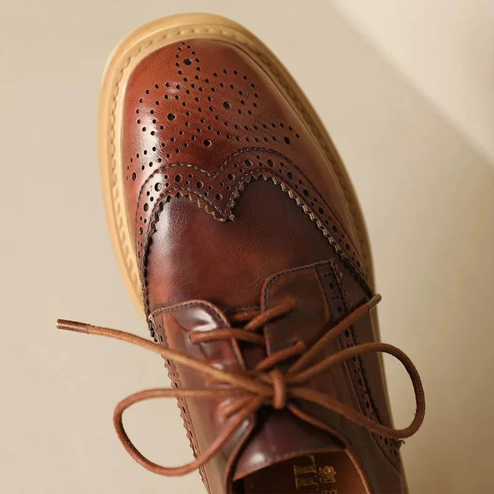 Brogano Platform Oxfords