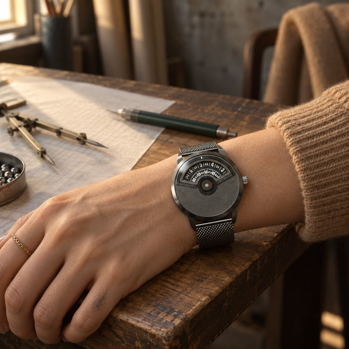 Aperture Half-Dial Watch — ce_maiden_01
