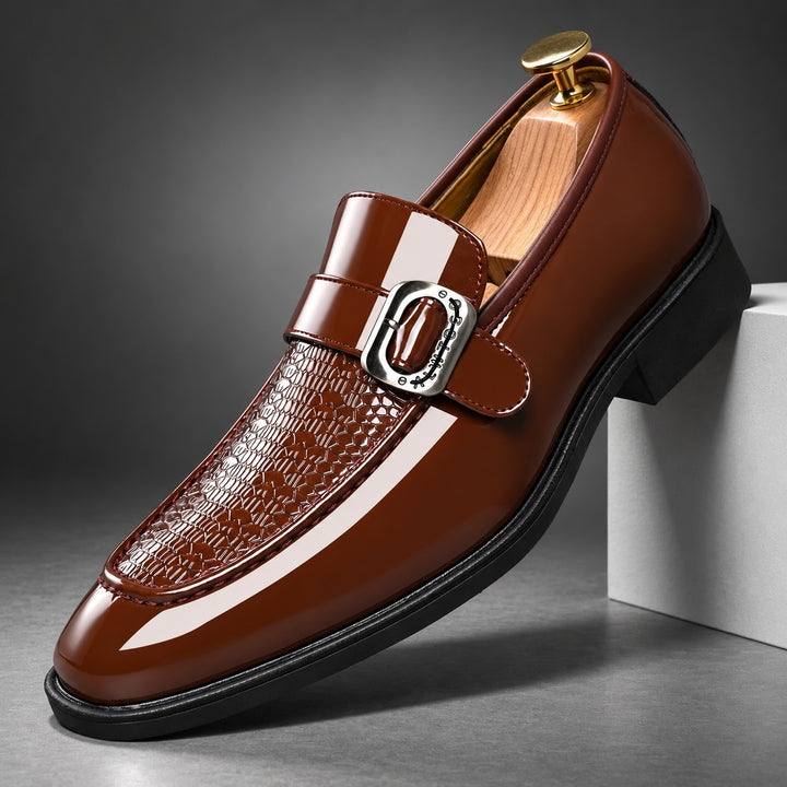Ashcroft Buckle Loafers — ce_angle_01