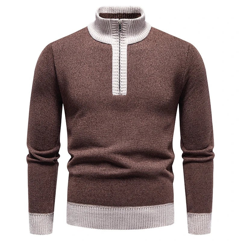 Ridgeline Half-Zip Sweater