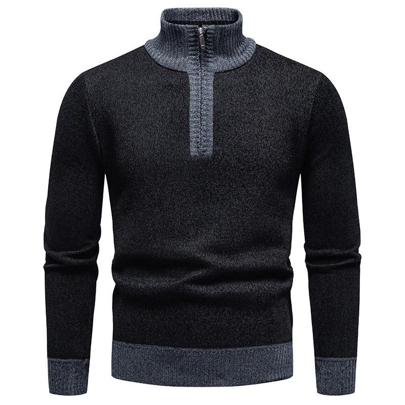 Ridgeline Half-Zip Sweater