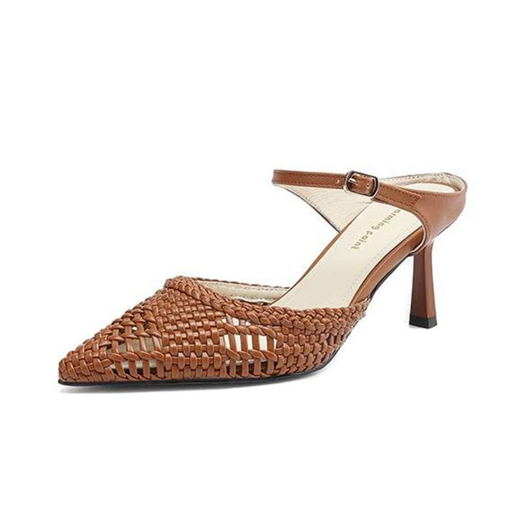 Bellagio Woven Slingbacks