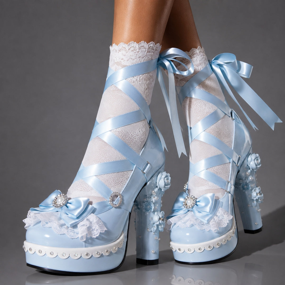 Ballerine Ribbon Platform Heels — ce_brooklyn_s3_01