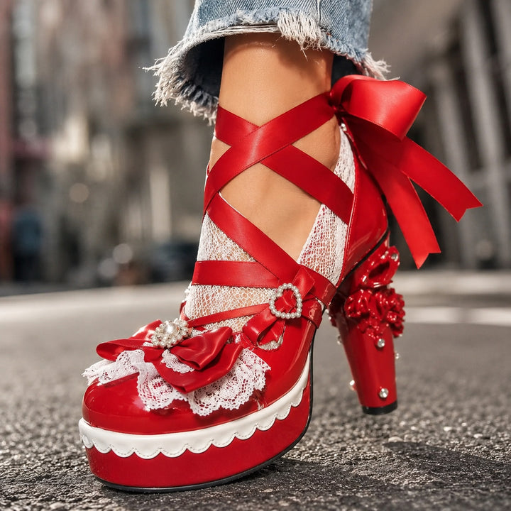 Ballerine Ribbon Platform Heels — ce_brooklyn_s2_01