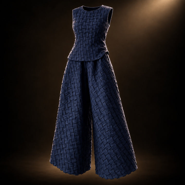 Basketry Pleated Two-Piece Set — ce_soul_s3_01