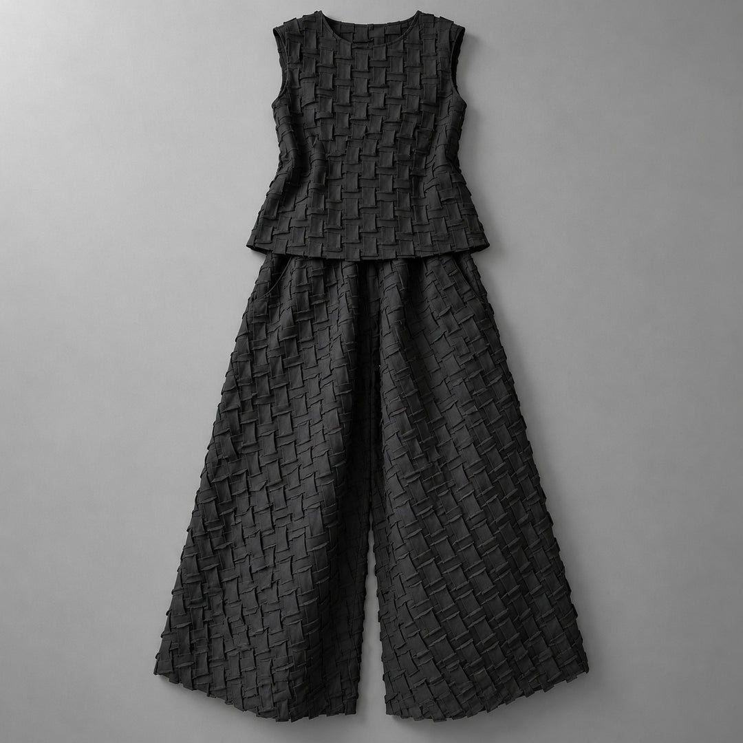 Basketry Pleated Two-Piece Set — ce_soul_s1_01