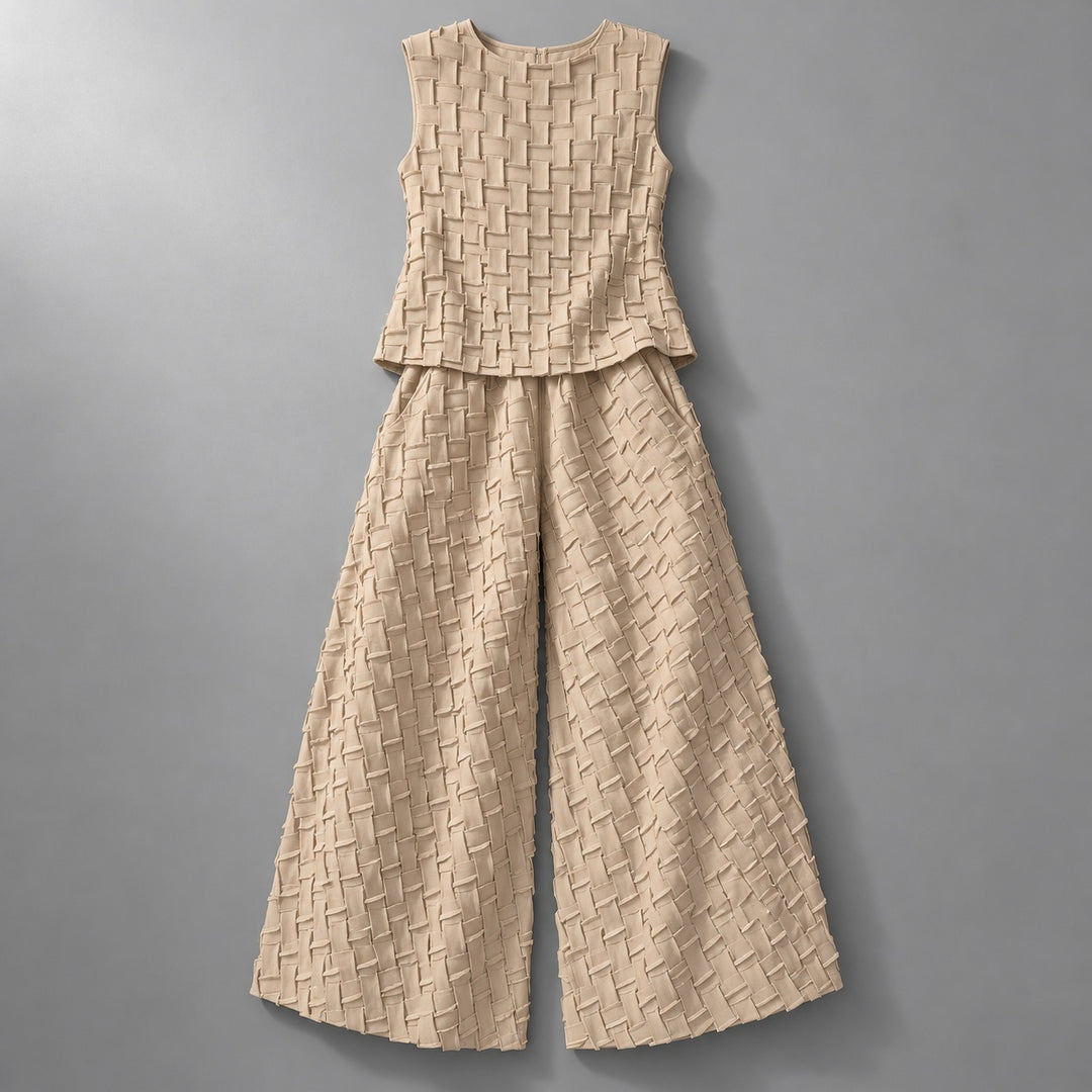 Basketry Pleated Two-Piece Set — ce_soul_s1_01