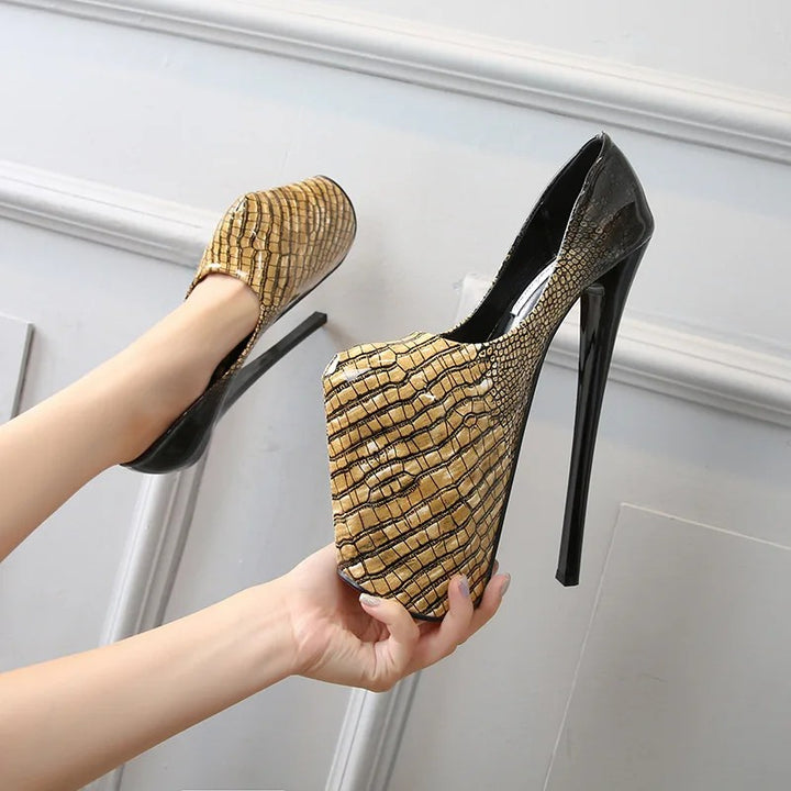 Vipera Platform Stilettos