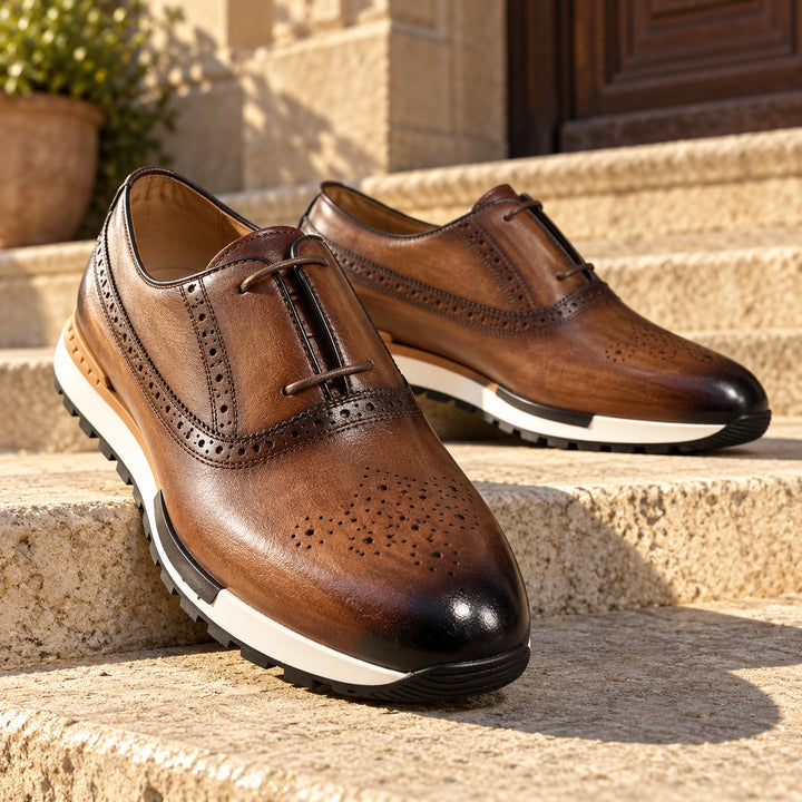 Brogue Sprint Leather Derbies — ce_metastatic_01