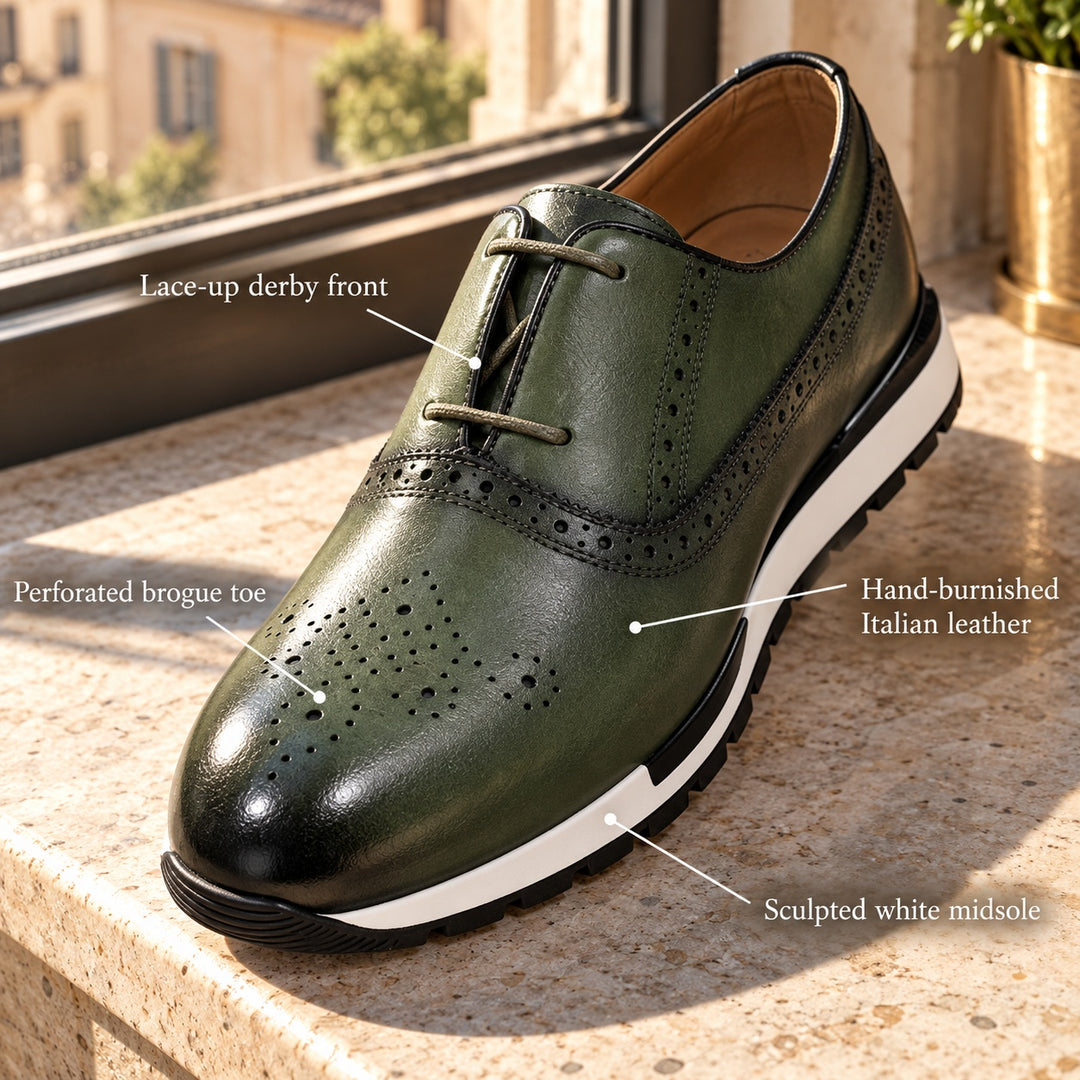Brogue Sprint Leather Derbies — ce_metastatic_01
