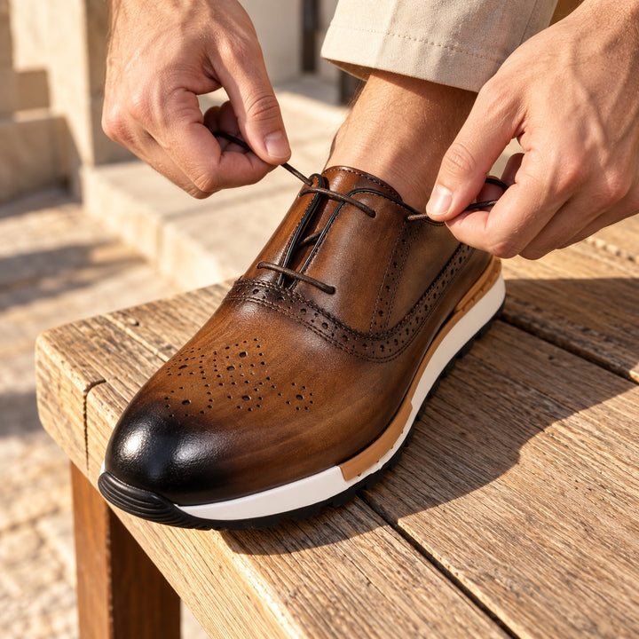 Brogue Sprint Leather Derbies — ce_metastatic_01