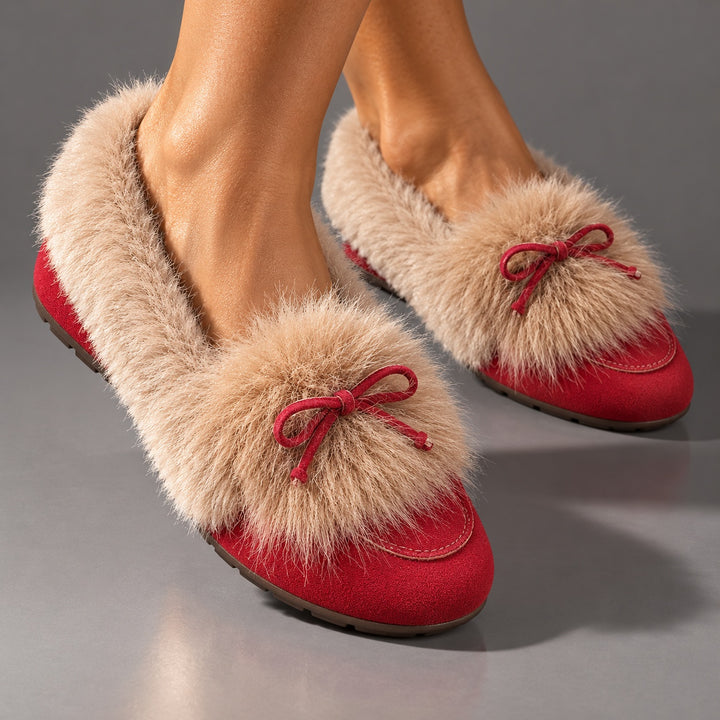 Bunny Fluff Loafer Flats — ce_brooklyn_s3_01