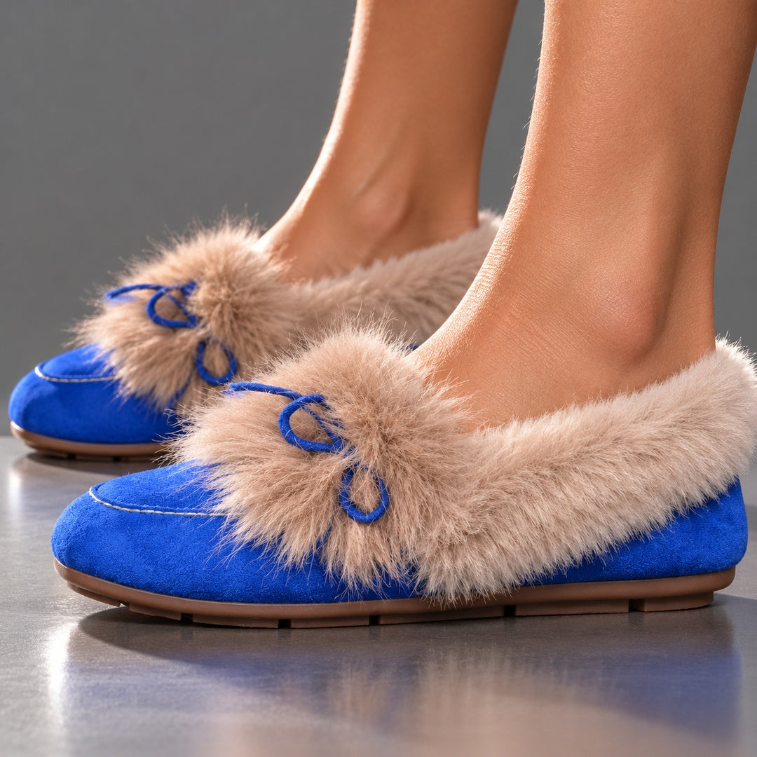 Bunny Fluff Loafer Flats — ce_brooklyn_s3_01